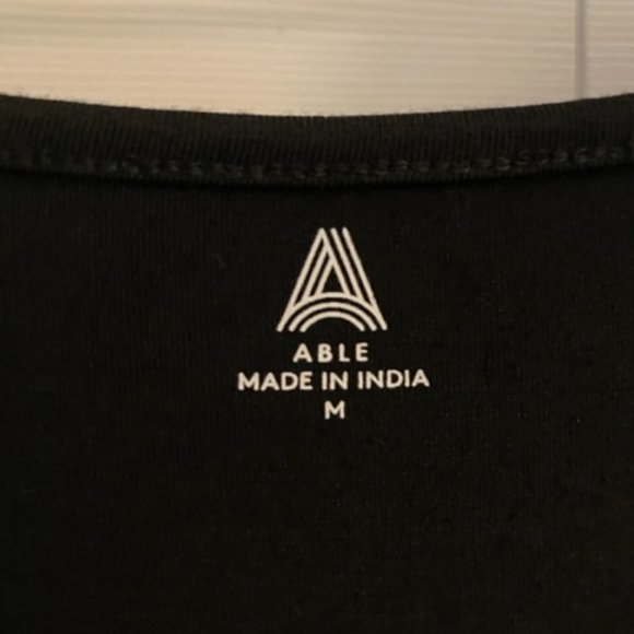 Able Rita square neck midi dress, M - Picture 6 of 7